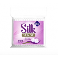 ОЛА ватные палочки в п/эт 100шт SILK SENSE